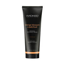 Crème de massage Wicked Orange Blossom + Patchouli 120mL