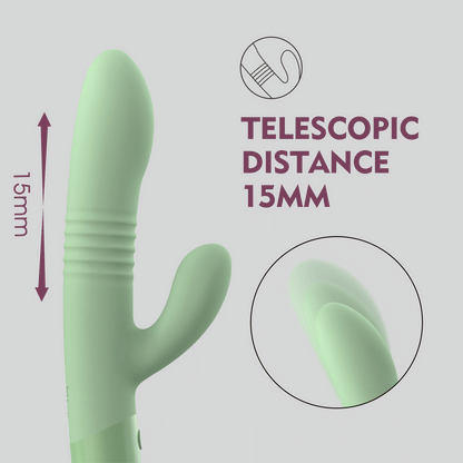 Vibrateur lapin téléscopique Winyi Hailey