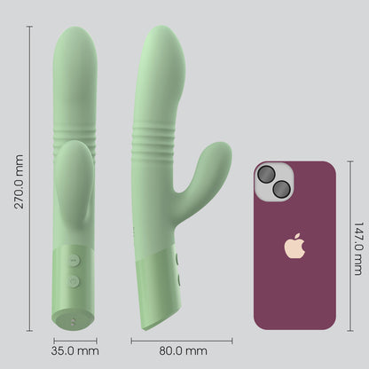 Vibrateur lapin téléscopique Winyi Hailey