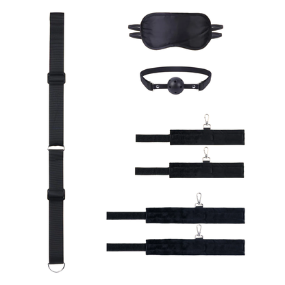 Sangles de positionnement BDSM avec masque et bâillon