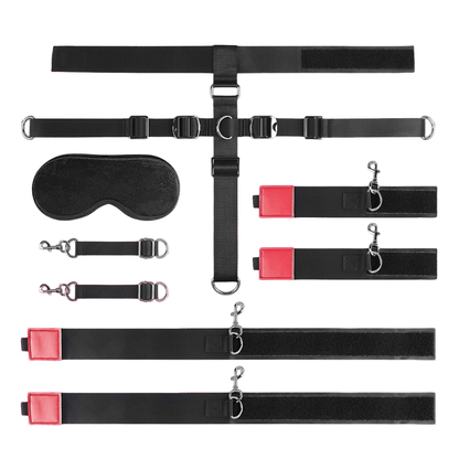 Ensemble sangles de bondage 8 pièces