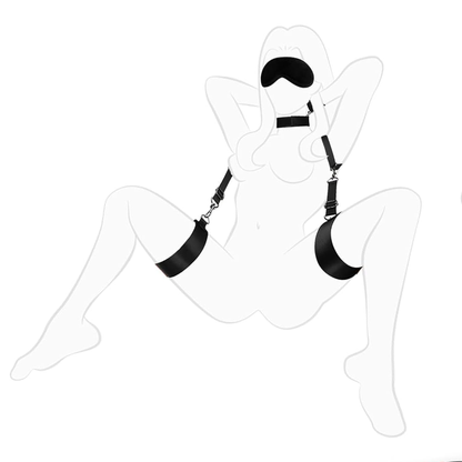 Ensemble sangles de bondage 8 pièces