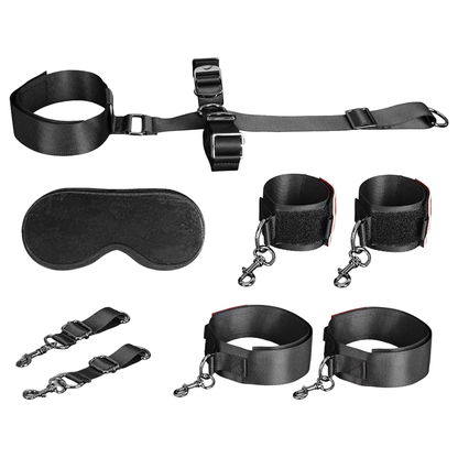 Ensemble sangles de bondage 8 pièces