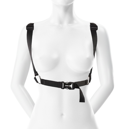 Harnais et sangles avec menottes pour poignets et cuisses