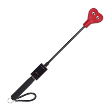 Heart-shaped electrifying riding crop