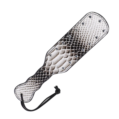 Crocodile-textured paddle