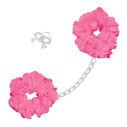 Naughty frilly handcuffs