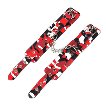 Camouflage print handcuffs