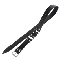 Adjustable belt-style handcuffs