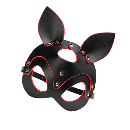 Mask with detachable cat ears