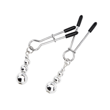 Pinces à mamelons érotiques à pression ajustable