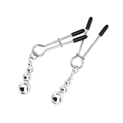 Pinces à mamelons érotiques à pression ajustable