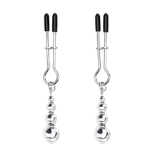 Pinces à mamelons érotiques à pression ajustable