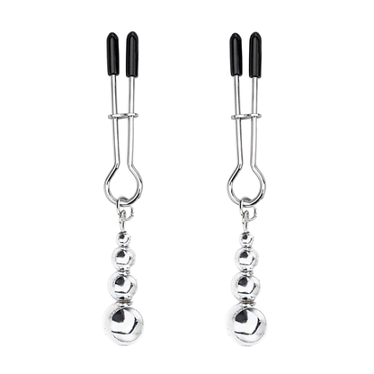 Pinces à mamelons érotiques à pression ajustable