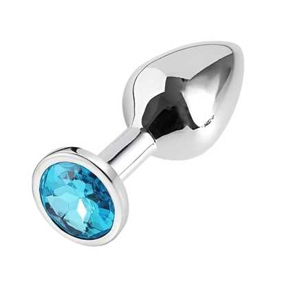 Ornate metal anal plug