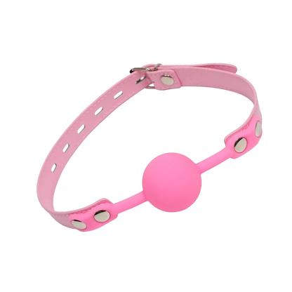 Bâillon à balle en silicone