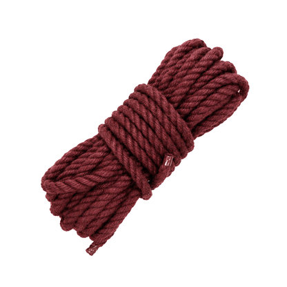 Natural fibers bondage rope