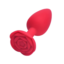 Plug anal rosier en silicone