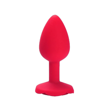 Plug anal rosier en silicone