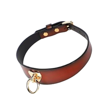 Collier de soumission orné coeur