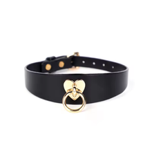 Collier de soumission orné coeur