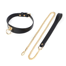 Collier  orné coeur et laisse