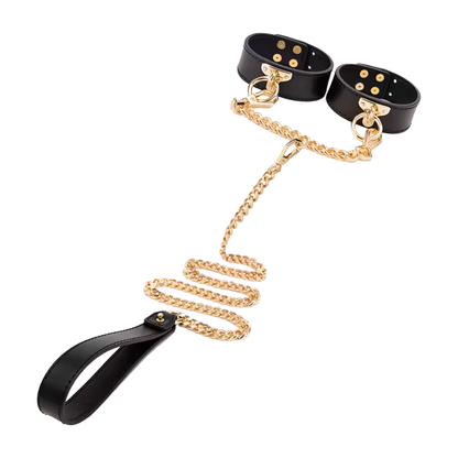 Submission handcuffs and leash