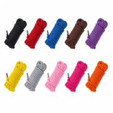 Corde de bondage soyeuse (couleur choisie au hasard)