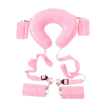 Sangles de positionnement avec oreiller et restrictions poignets/chevilles