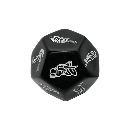 12-sided sex positioning die