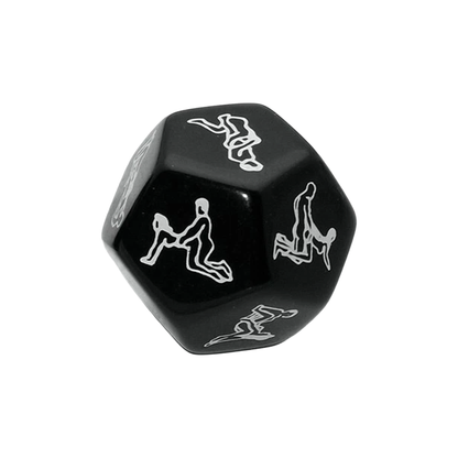 12-sided sex positioning die