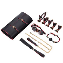 Ensemble BDSM orné boucle avec étui de rangement