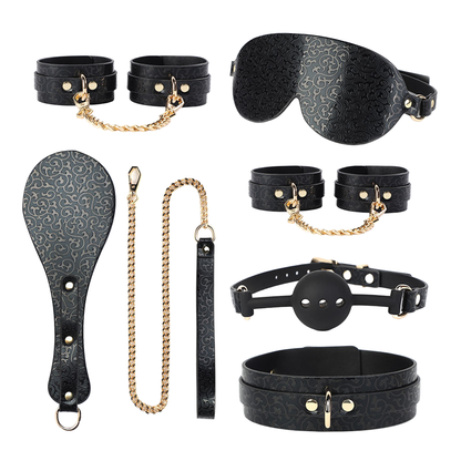 Ensemble dévoument à motifs élégants