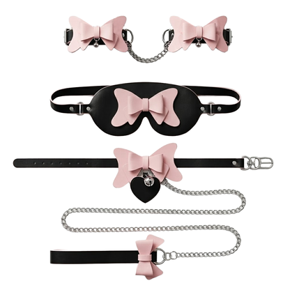 Dainty submission set with bows and bells 