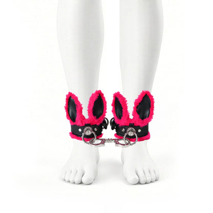 Menottes pour chevilles  Collection Lapin Velour