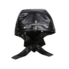 Fetish biker-style hat