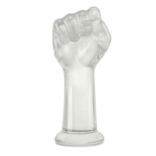 Plug anal poing en verre