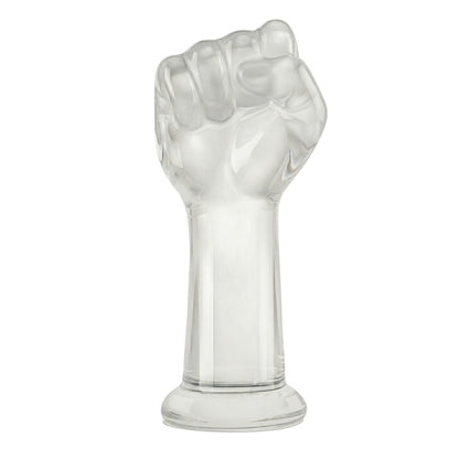 Plug anal poing en verre