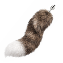 Plug anal métalique queue de renard