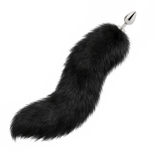 Plug anal métalique queue de renard