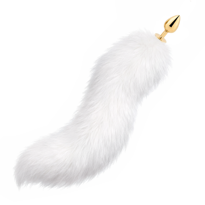 Plug anal métalique queue de renard