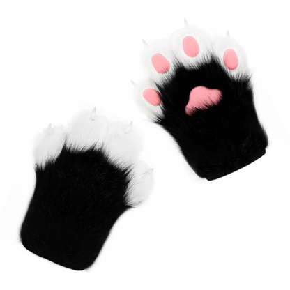 Paw gloves with claws for furry cosplay games