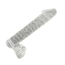 Gode ondulé en verre
