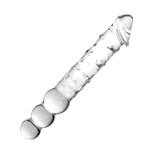 Gode texturé à spheres en verre