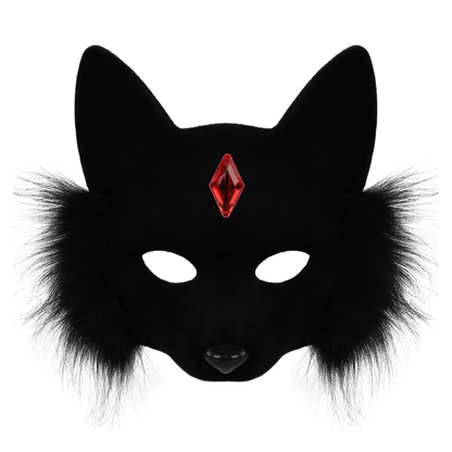 Masque de renard audacieux
