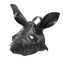 Masque fétiche BDSM lapin malin