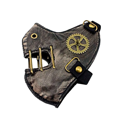 Masque fétiche steampunk