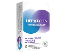 Condoms LifeStyles Sensation Naturelle paquet de 12
