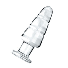 Plug anal conique en verre