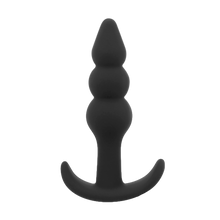 Plug anal perlé en silicone